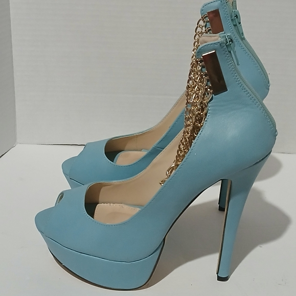 Liliana platform open toe heels Size 9 - Picture 2 of 7